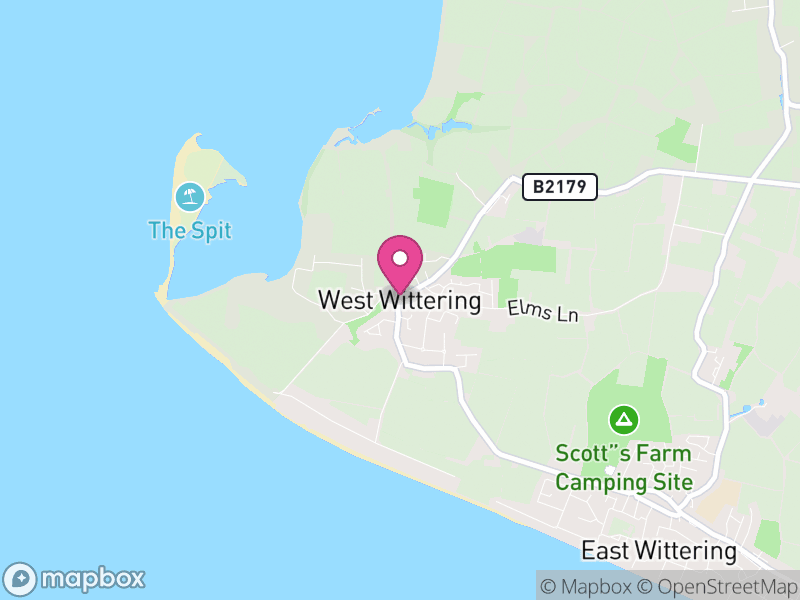 Map of West Wittering, Chichester