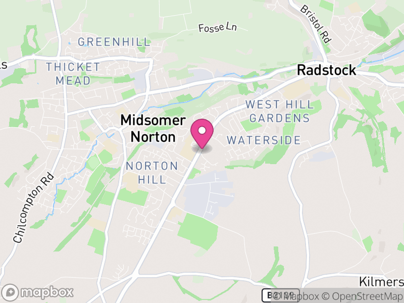 Map of Westfield, Bath and North East Somerset