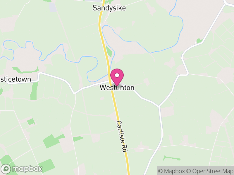 Map of Westlinton, Cumberland