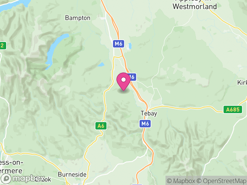 Map of Westmorland and Furness, England