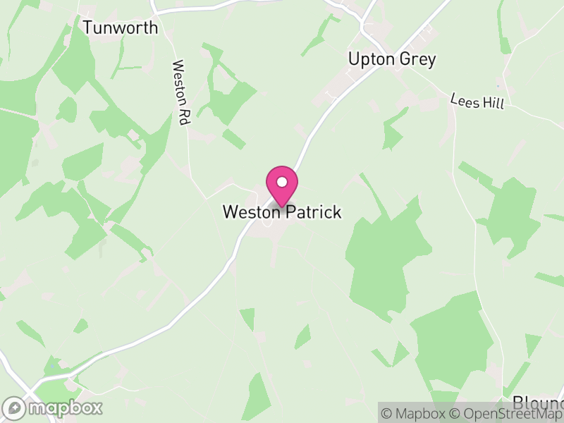 Map of Weston Patrick, Basingstoke and Deane