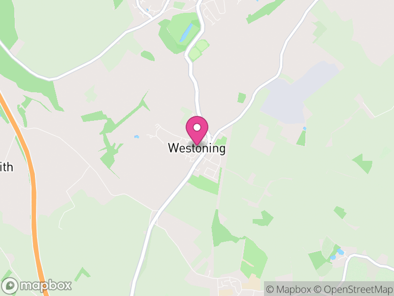 Map of Westoning, Central Bedfordshire