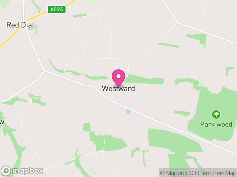 Map of Westward, Cumberland