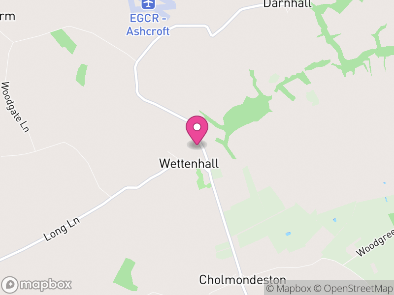 Map of Wettenhall, Cheshire East