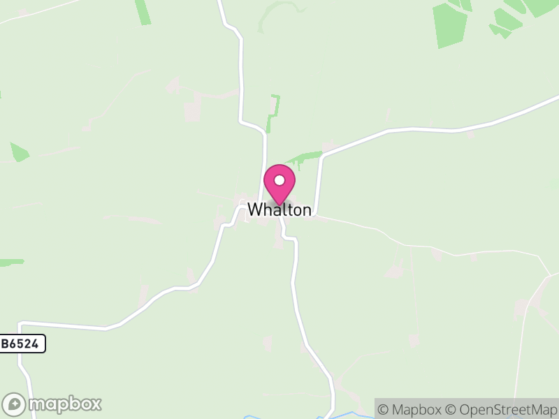 Map of Whalton, Northumberland