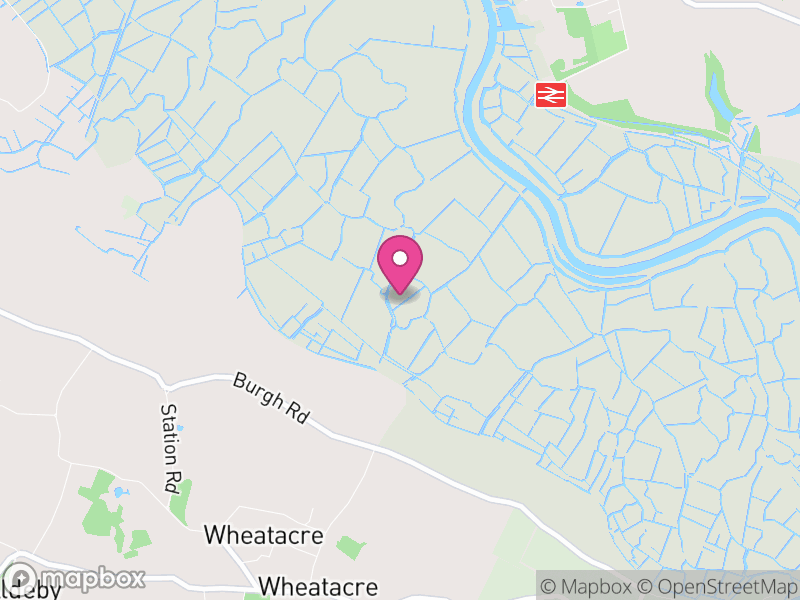 Map of Wheatacre, South Norfolk