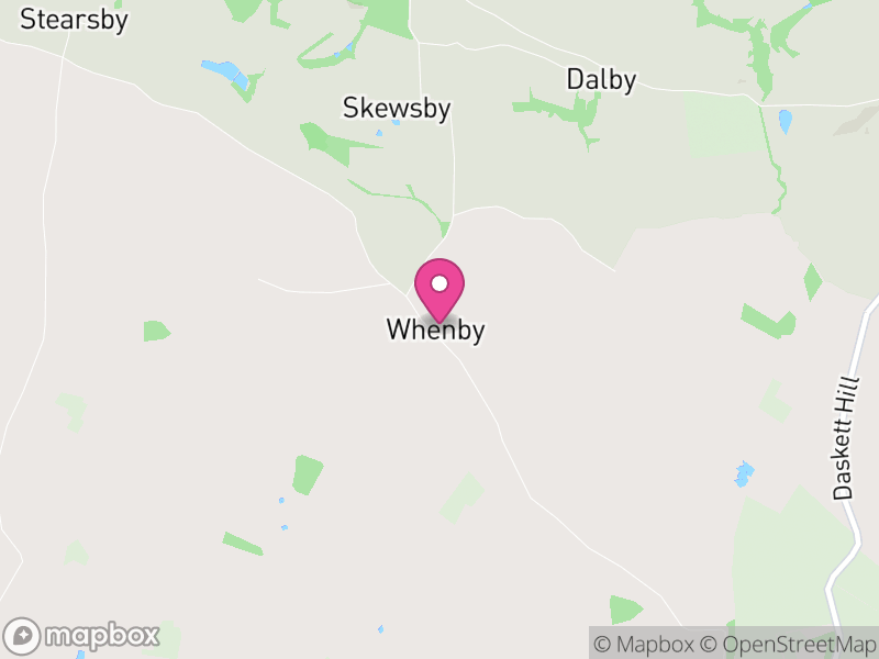 Map of Whenby, North Yorkshire