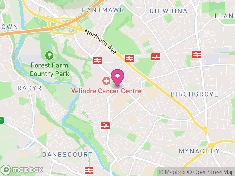 Map of Whitchurch, Cardiff