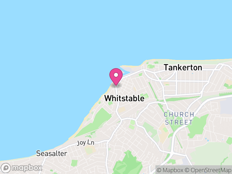 Map of Whitstable