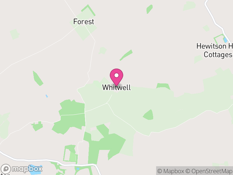 Map of Whitwell, North Yorkshire