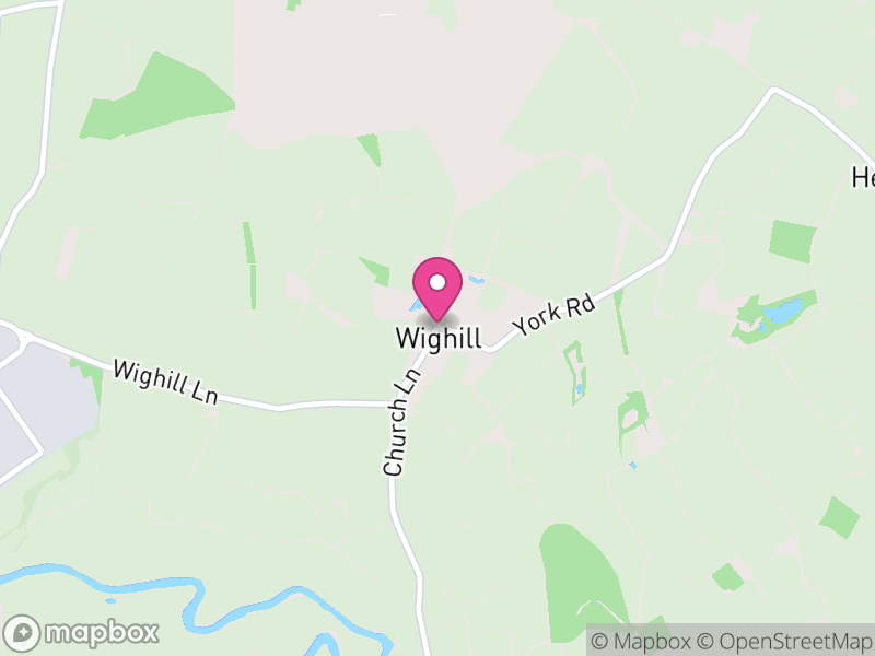 Map of Wighill, North Yorkshire