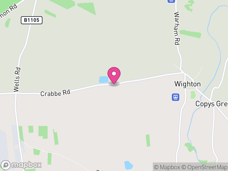 Map of Wighton, North Norfolk