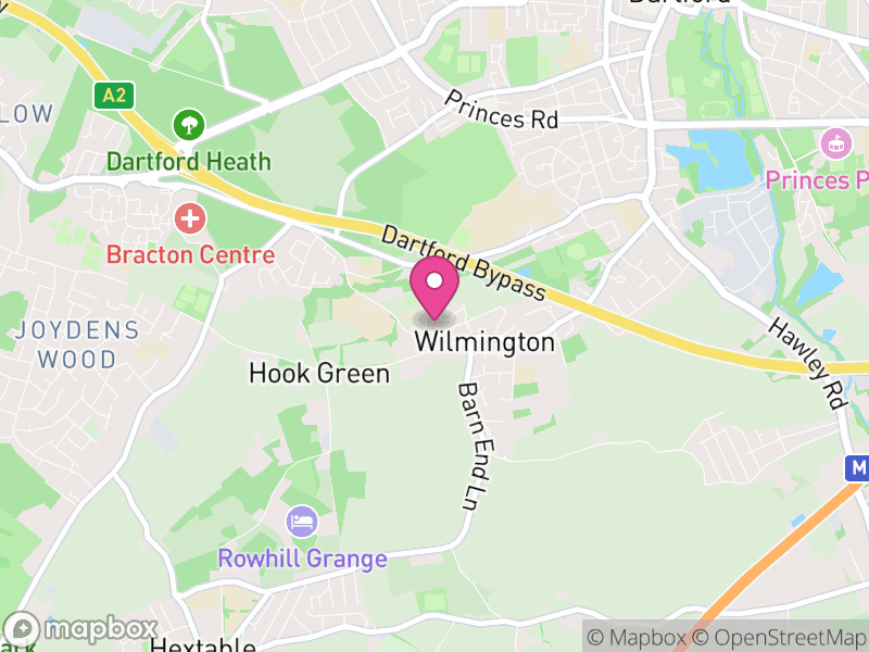 Map of Wilmington, Dartford