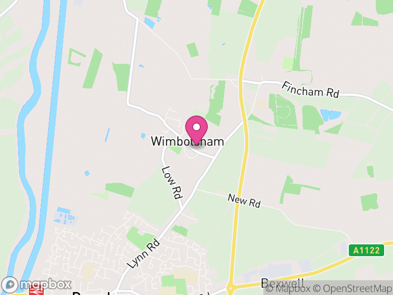 Map of Wimbotsham, King's Lynn and West Norfolk