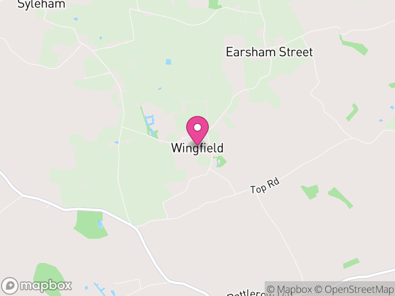 Map of Wingfield, Mid Suffolk
