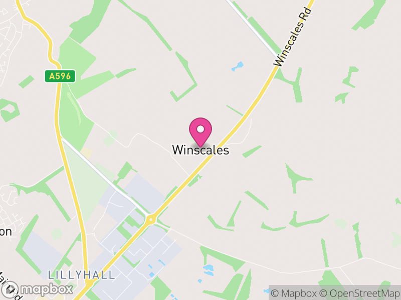 Map of Winscales, Cumberland