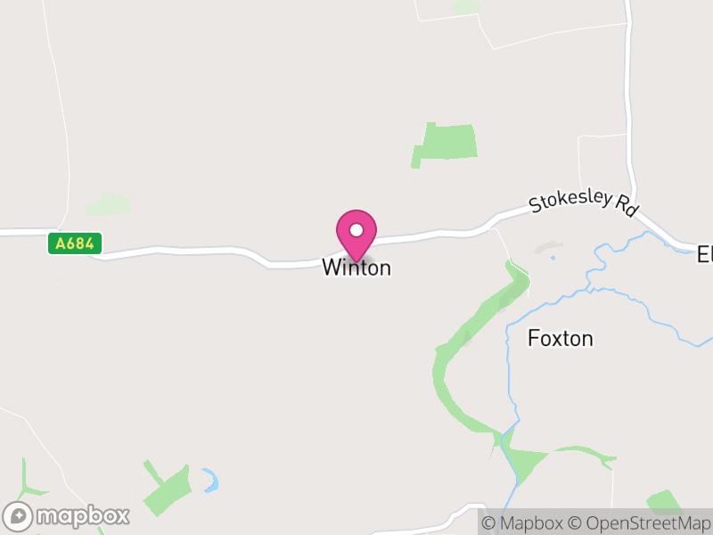 Map of Winton, Stank and Hallikeld