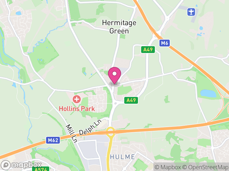 Map of Winwick, Warrington