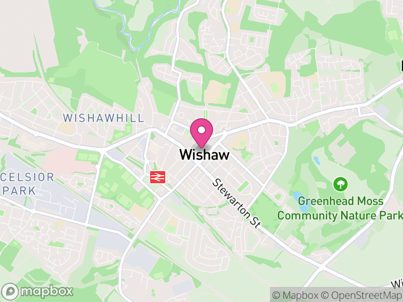 Map of Wishaw