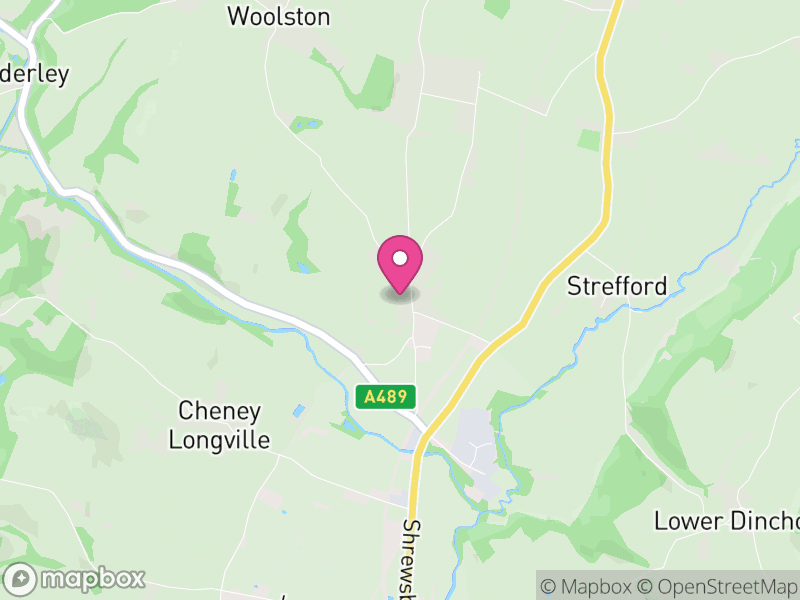 Map of Wistanstow, England