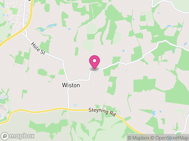 Map of Wiston, Horsham