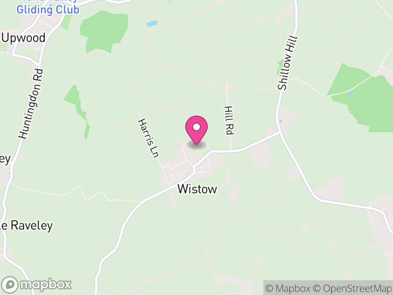 Map of Wistow, Huntingdonshire