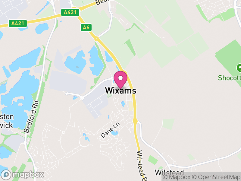 Map of Wixams, Bedford