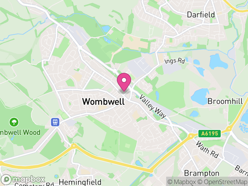 Map of Wombwell