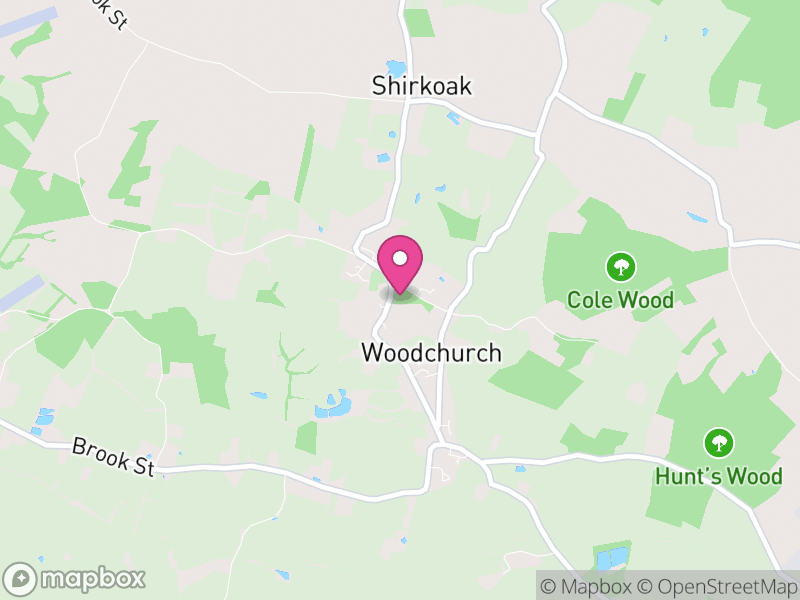 Map of Woodchurch, Ashford