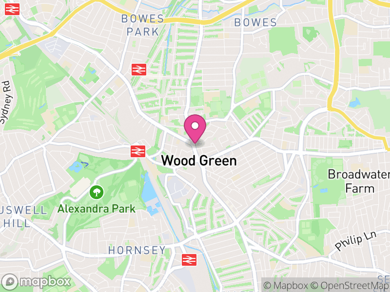 Map of Woodgreen, New Forest