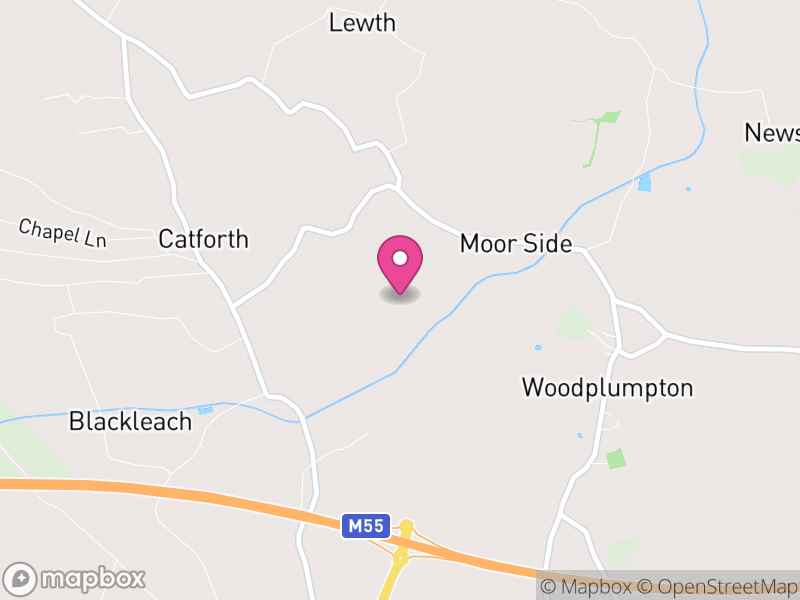 Map of Woodplumpton, Preston