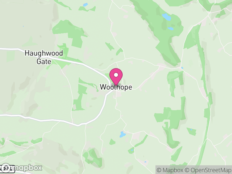 Map of Woolhope, Herefordshire