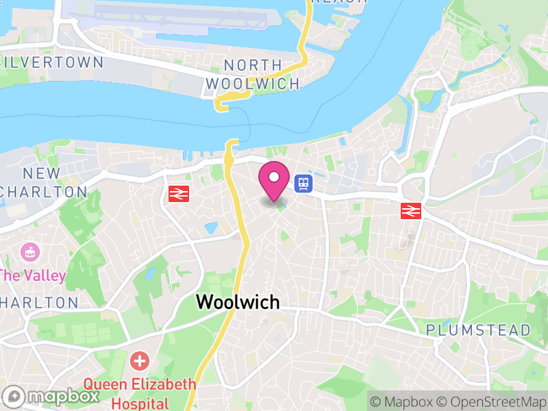 Map of Woolwich