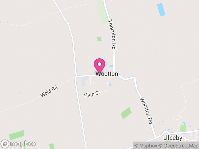 Map of Wootton, North Lincolnshire