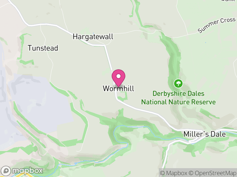 Map of Wormhill, High Peak