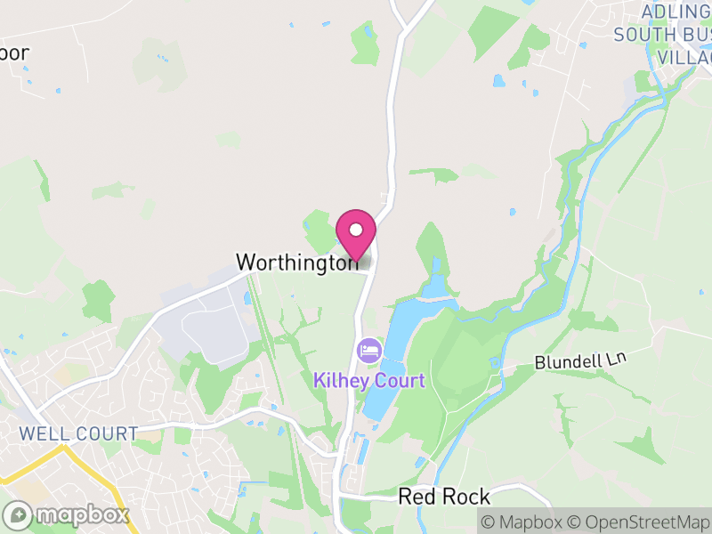 Map of Worthington, Wigan