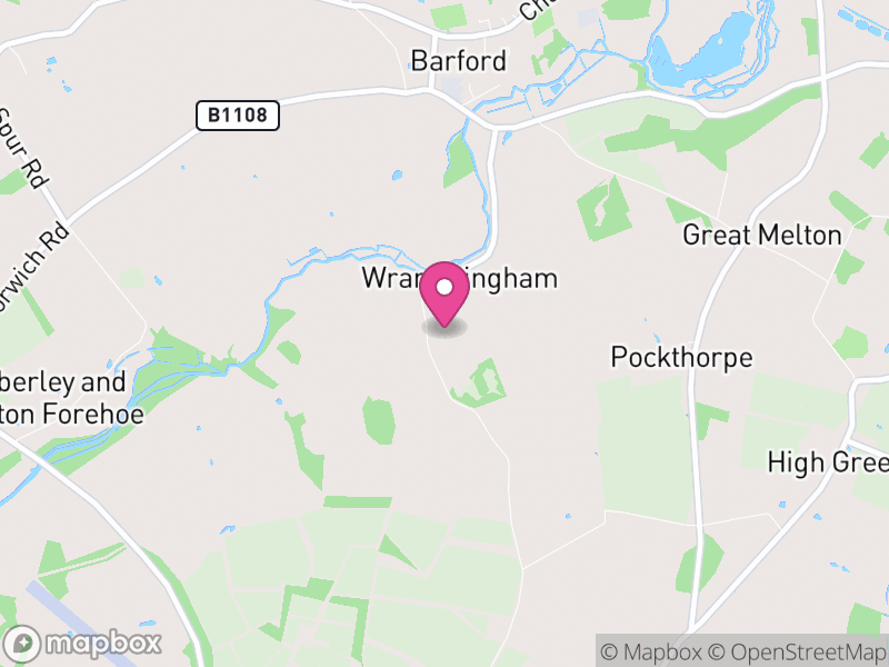 Map of Wramplingham, South Norfolk