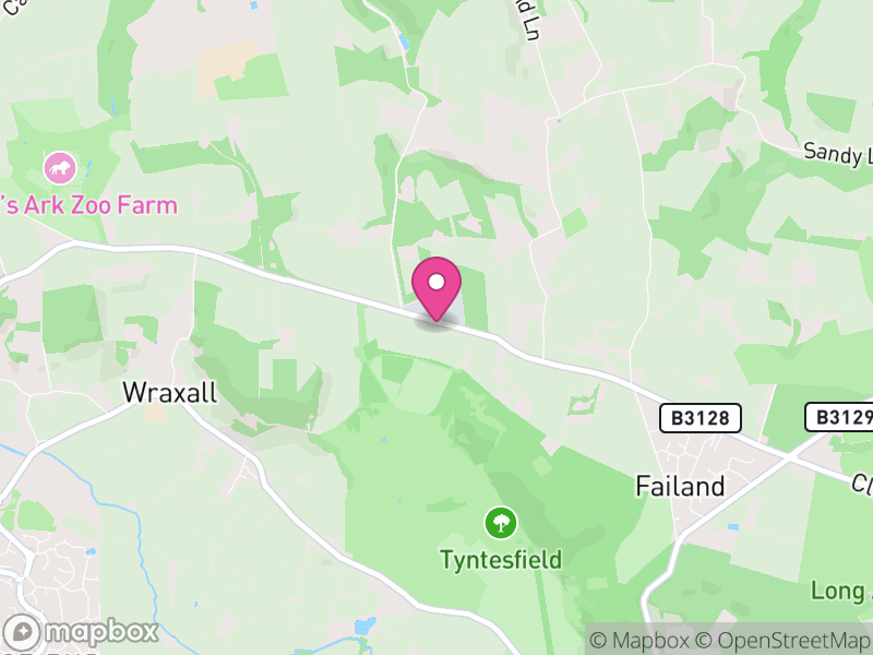 Map of Wraxall and Failand, North Somerset