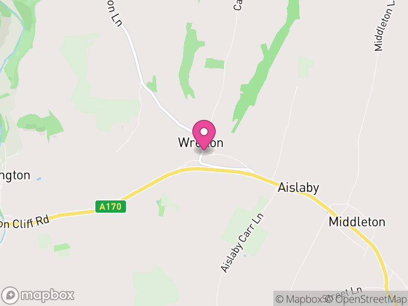 Map of Wrelton, North Yorkshire