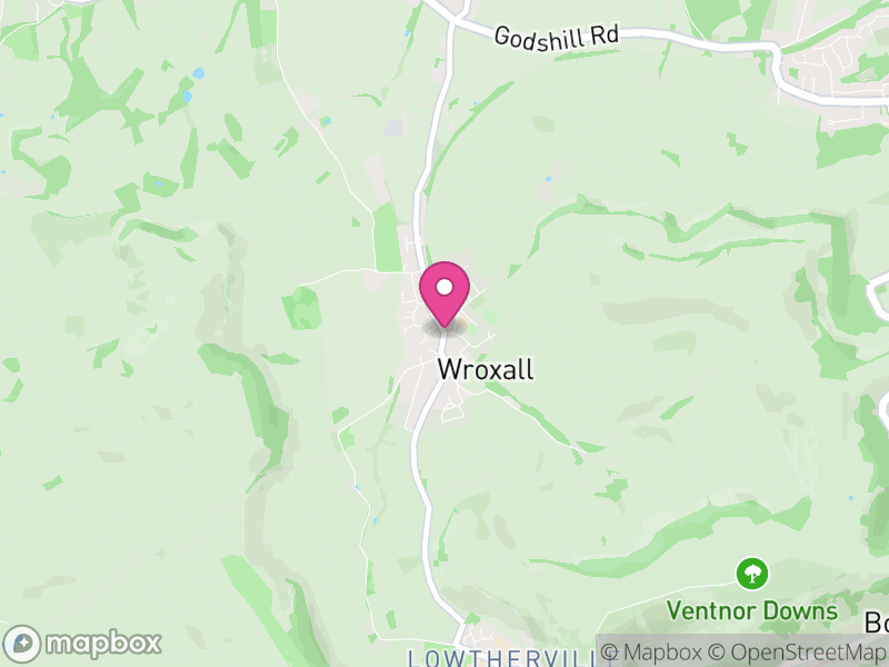 Map of Wroxall, Isle of Wight