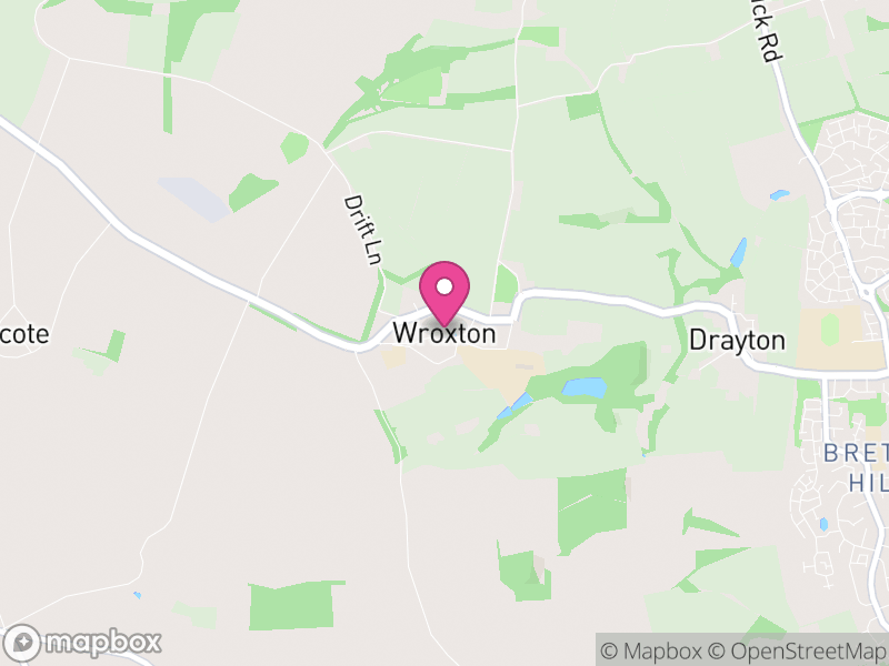 Map of Wroxton, Cherwell
