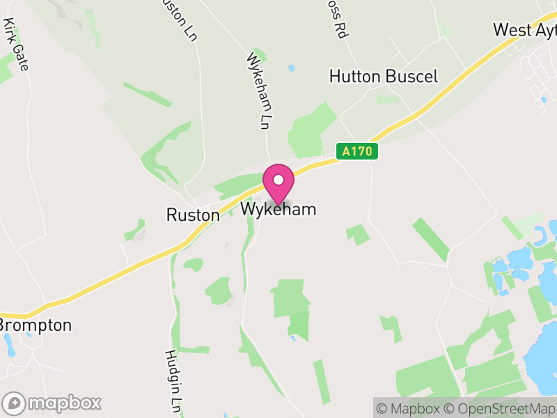 Map of Wykeham, North Yorkshire