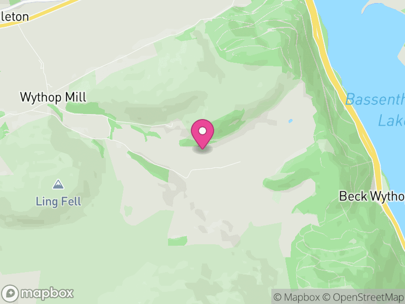 Map of Wythop, Cumberland