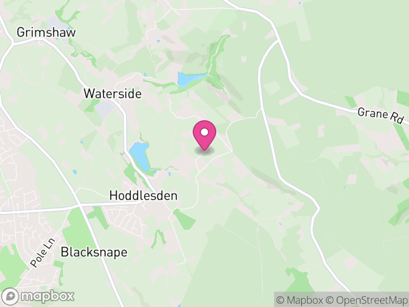 Map of Yate and Pickup Bank, Blackburn with Darwen