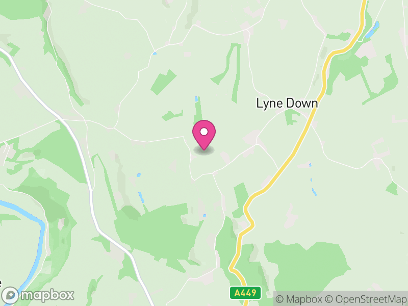 Map of Yatton, Herefordshire
