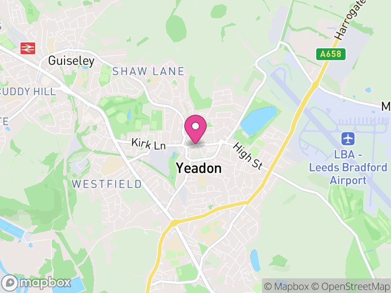 Map of Yeadon