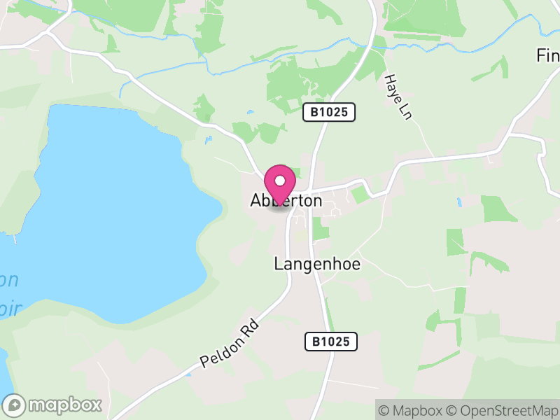 Map of Abberton, Colchester