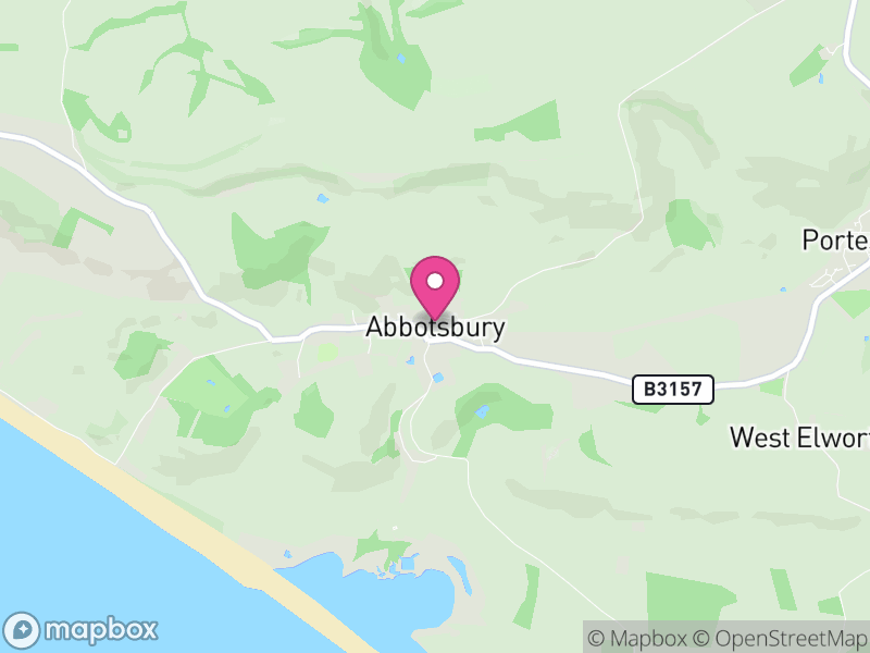 Map of Abbotsbury, Dorset