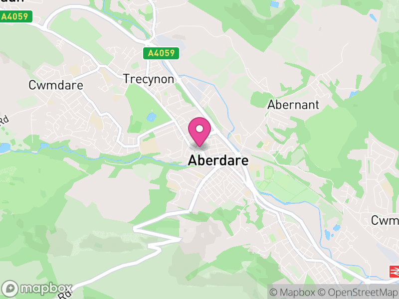 Map of Aberdare