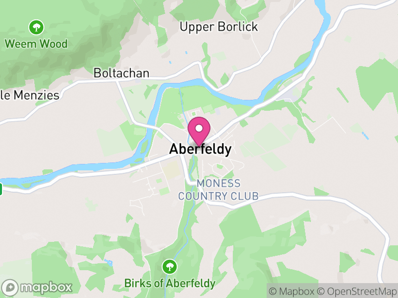 Map of Aberfeldy